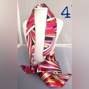 TWILLY SKINNY SILK SCARVE l BAG WRAP l Purse Scarf